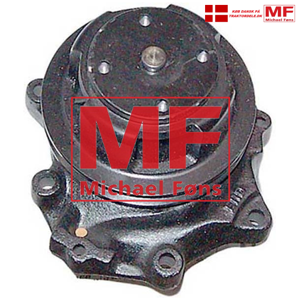 Vandpumpe med remskive og 2 pakninger, Ford2000-3000-4000-5000 og andre med enkelt-rem