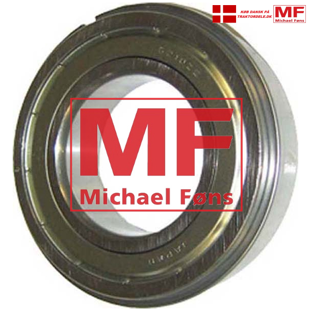 Hovedaksel-kugleleje med lsering, MF