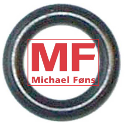 O-ring+back-up-skive til lille rr til Belastningsventil. MF fra 1967