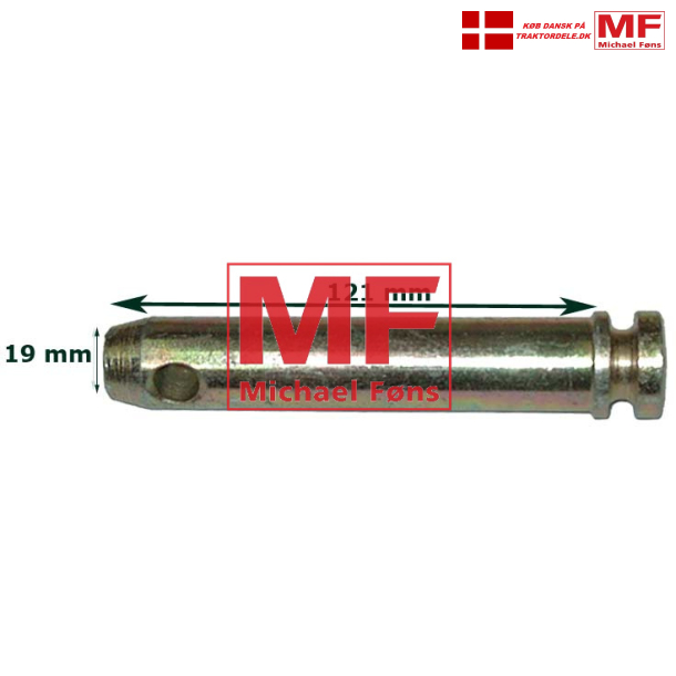 Topstangsplk til Bukh D-30 og andre. 19mm