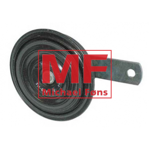 Horn p beslag, 12V. Universaltype til Bukh, Ferguson, Massey-Ferguson, Fordson, IH etc.