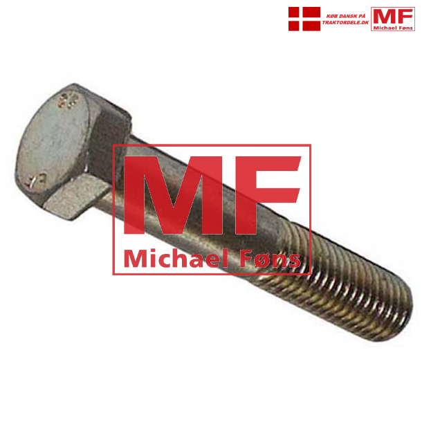 Topstyks-bolt, 187mm lang type til International B-serie. 
