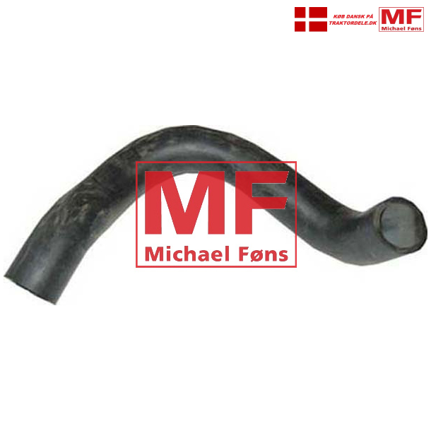 Klerslange, nederste-, David-Brown 990 Implematic, til pumper med venstre-vendt studs 