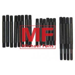 Topstyks-boltest med mtrikker, 15 stk. Perkins A3-motorer.