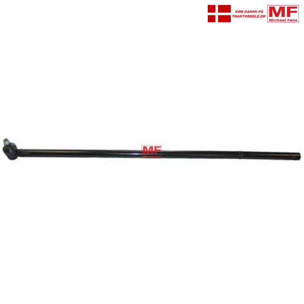 Styrestang fra styrehus og frem. Med bageste kugle monteret. Lgd. 1030mm. Ford4000 m.fl.