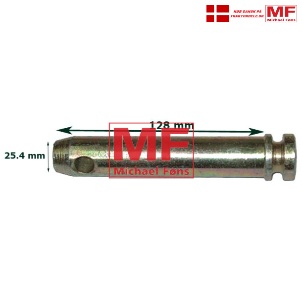 Topstangsplk, Fordson Major-er. 25X77mm til splithullet.