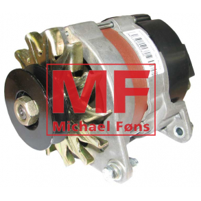 Vekselstrms-generator med remskive, til MF35/3-cyl og MF135Diesel og David-Brown