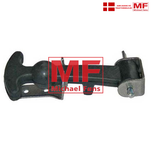 Hjlmholder-gummistrop, kort type til Bukh452 og 554. Leveres uden jernbeslag.