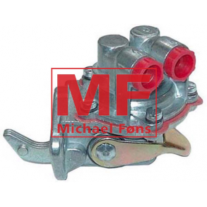 Fdepumpe m. pakning. Type uden slamglas, monteret med 2 bolte. MF135 og MF550 