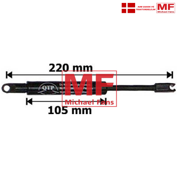 Frersde-dmper til Fritzmeier-sde p MF100-serie fra 1970 og frem
