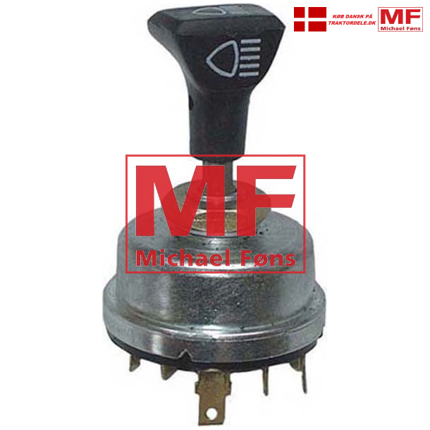 Lyskontakt til Ford. Komplet med knob.