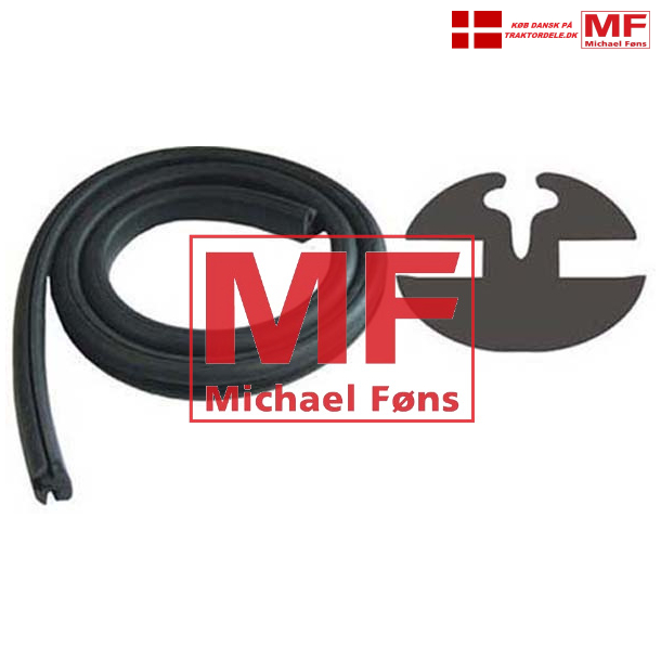 Rudeliste med l�sekile, 20mm bred, 10-mtr rulle. Til mange typer f�rerhuse.