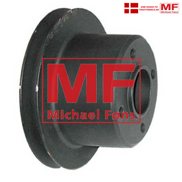 Vandpumpe-remskive med 19mm hul og notgang, MF165-175-185-565-575-590