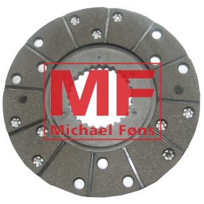 Bremseskive 180X12,5mm Massey-Ferguson MF165, MF175, MF178 og MF65 af alle typer, ogs industri