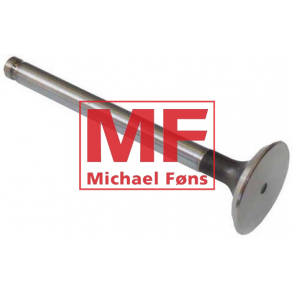 Udstdnings-ventil, 39,1mm. Fordson Major-er, ny type med lange Fjedre 34,5mm udv.