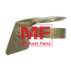 Regnklap til Bukh lydpotte med ca 51mm rr. Blank type i topkvalitet.