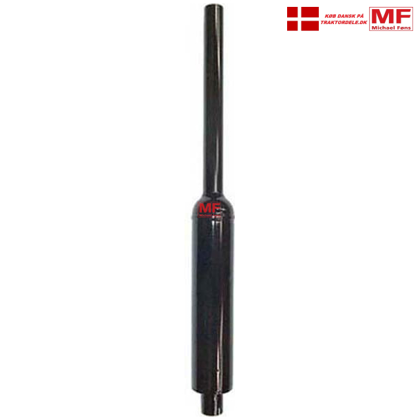 Lyddmper i sort emalje. 55mm tilgangshul, og total-lgd. 102cm. MF565-MF575-MF590
