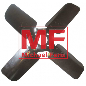 Ventilator-mlle, 4-bladet, Fordson Dexta/Super-Dexta diesel
