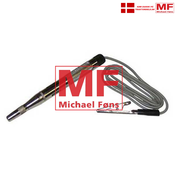 U-UNDVRLIG: Prvelampe med ledning og krokodillenb. Leveres klar til brug