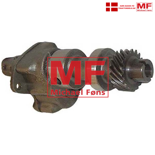 Motorolie-pumpe, med sikkerhedsventil, Fordson Major, Power-Major samt Super-Major