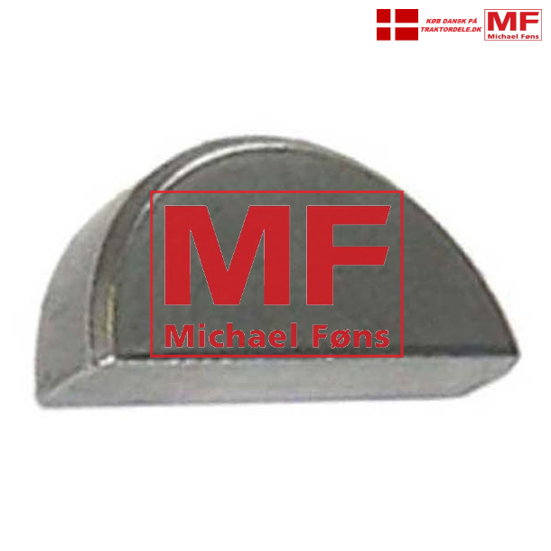 Halvmnekile til forhjuls-spindel. 6,35X22mm. Massey-Ferguson og Ferguson