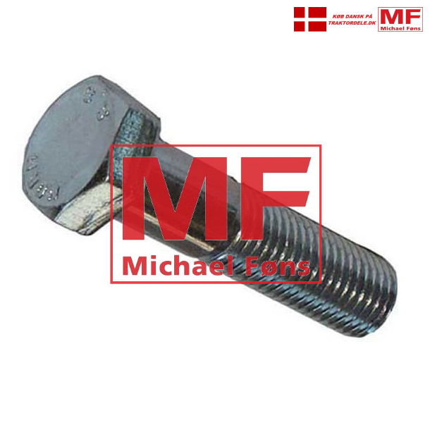 Forbro-bolt med skive+mtrik, NV24mm. Ferguson/MF35
