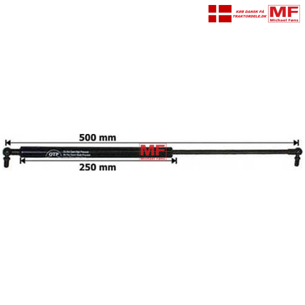 Bagrude-gascylinder, MF500-serie