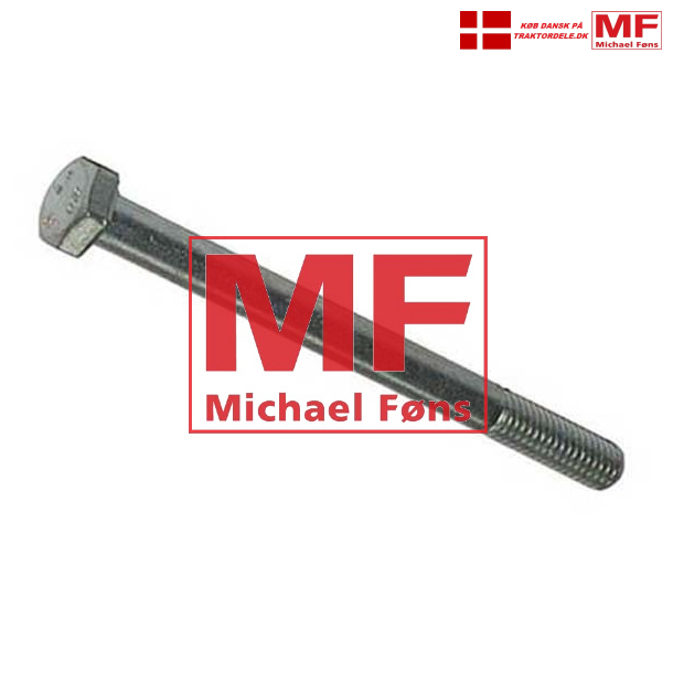 Boltest til skrm-montage. 4 stk bolte+skiver+mtrikker. Fordson Dexta.