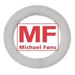 O-ring+back-up-skive til lille rr til Belastningsventil. MF fra 1967