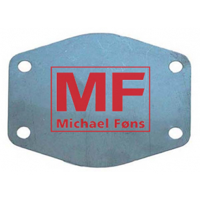 Vandpumpe-bagplade, Perkins A3-motorer