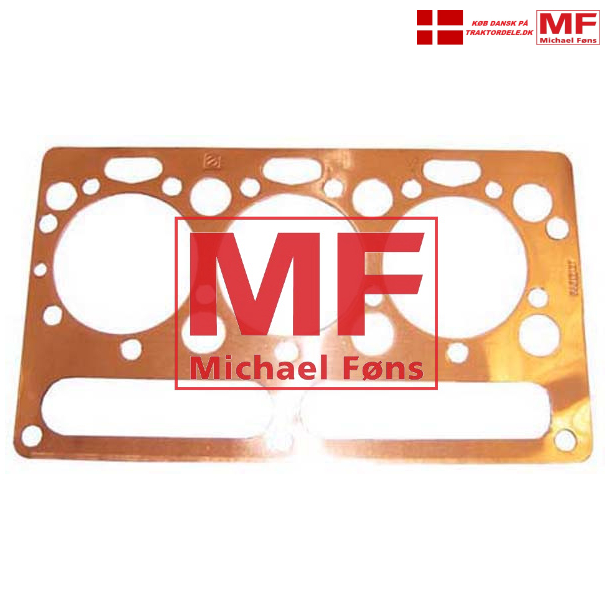 Ls toppakning i kobber. Perkins AD3.152