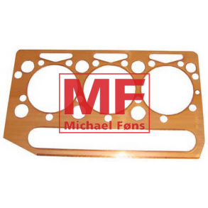 Ls toppakning i kobber. Perkins A3.144 og 152