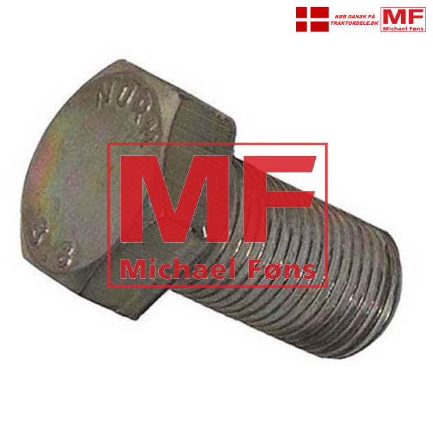 Bolt med skive, til indspektions-bundplade under koblingshus. MF35 og frem.