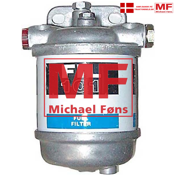 Komplet dieselfilter med alu-bund, MF