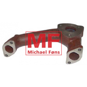 Udstdnings-manifold, MF35 med 3-cyl Perkins
