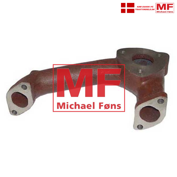 Udstdnings-manifold, MF35 med 3-cyl Perkins