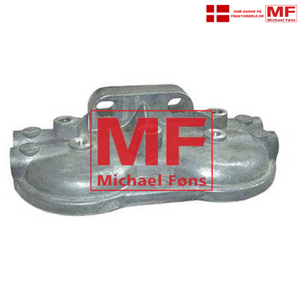 Filter-hoved til dobbelt-filter. Med 1/2UNF gevind og udlufter