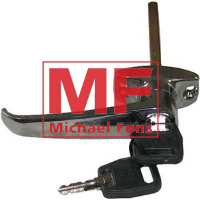 Drhndtag med ls og ngler. Hulafstand 44,5mm. Til Fernmo-huse og andre.