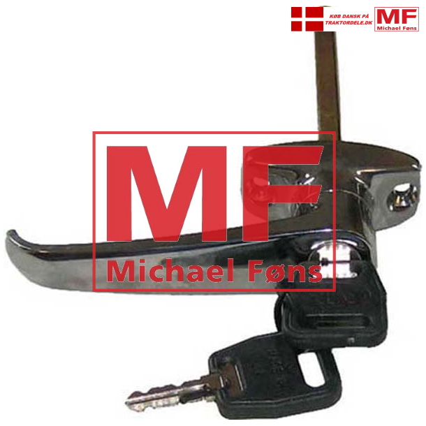 Drhndtag med ls og ngler. Hulafstand 44,5mm. Til Fernmo-huse og andre.