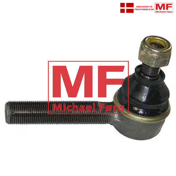 Styrestangs-styrekugle med 16mm linksgevind, bageste ved styrehus, International B-serie