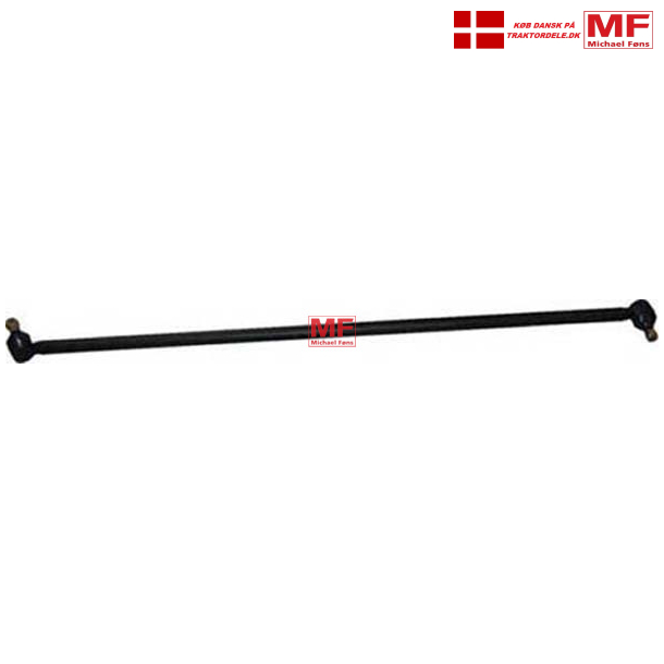 Styrestang, komplet med 2 styrekugler psat, Fordson Power-Major og Super-Major