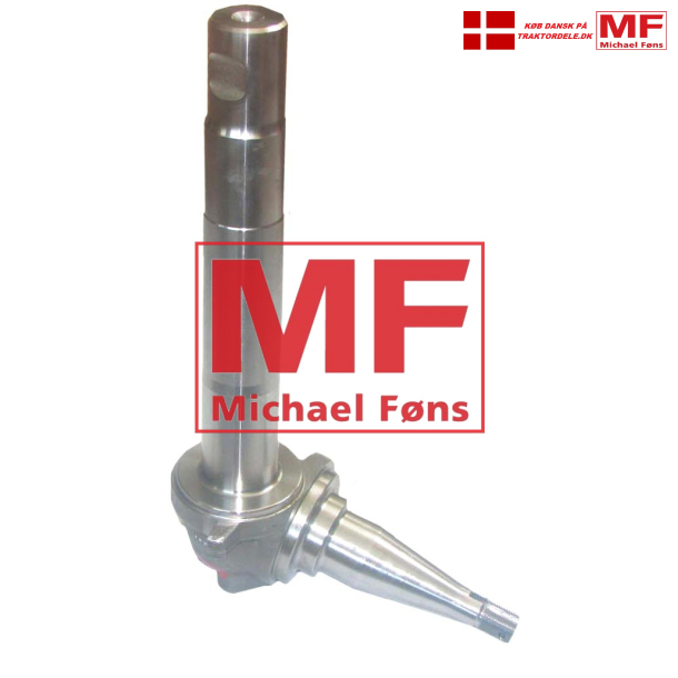 Forhjuls-spindel, Venstre. Ford5000-5600-7600 m.fl. Bedste kvalitet.!