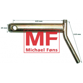 Topstangsplk med greb. Kategori 2=25mm