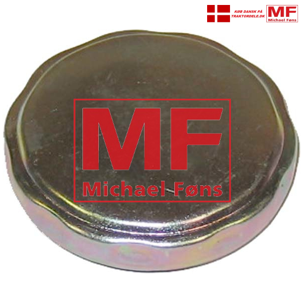 Tankdksel m. udvendige tappe. Ford 1000-serie og 10-serie m.fl. Studs  ca 39mm indvendig