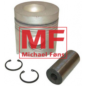 Stempel med ringe, til 111,76mm boring. Ford4000-5000-7000