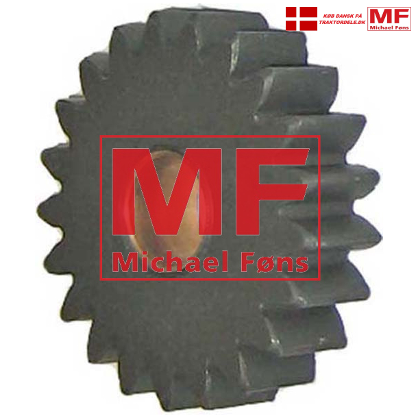 Mellemhjul inkl. lsering, ved motoroliepumpe, Perkins A3