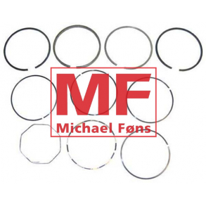 Stempelrings-st, lamel-type, til krom-foringer. Til Perkins A3 og A4 med 91,49mm boring.