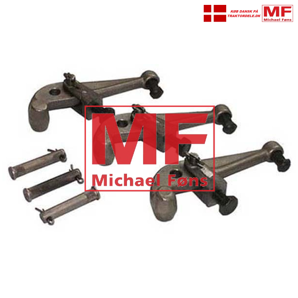 Koblingsfinger-rep-st med fjedre, Fordson med enkelt-kobling.