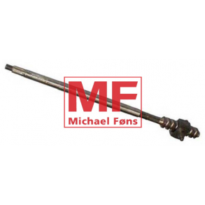 Rataksel med kugleflyttehoved, 657mm lang type til Fordson Power-Major og Super-Major