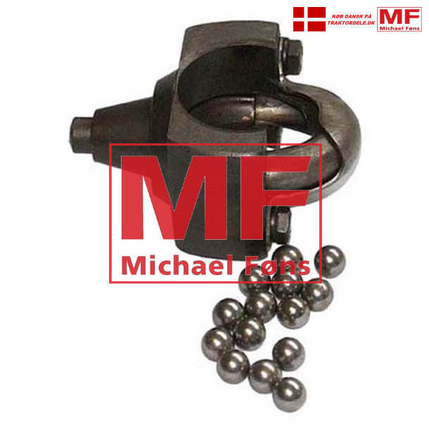 Kugleflyttehoved til rataksel i Fordson Major, Power-Major og Super-Major